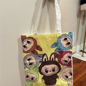 Colorful Character Tote Bag